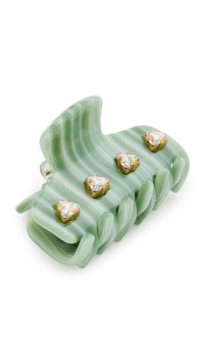 Lele Sadoughi Mini Crystal Claw Clip