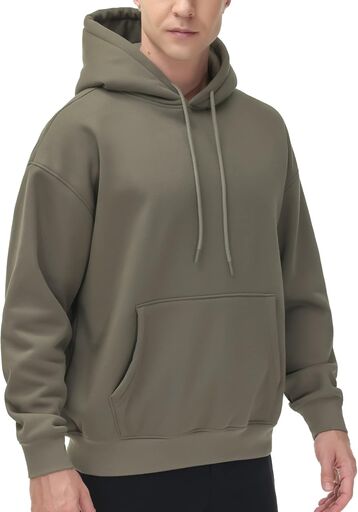 THE GYM PEOPLE Men's Fleece Pullover Hoodie