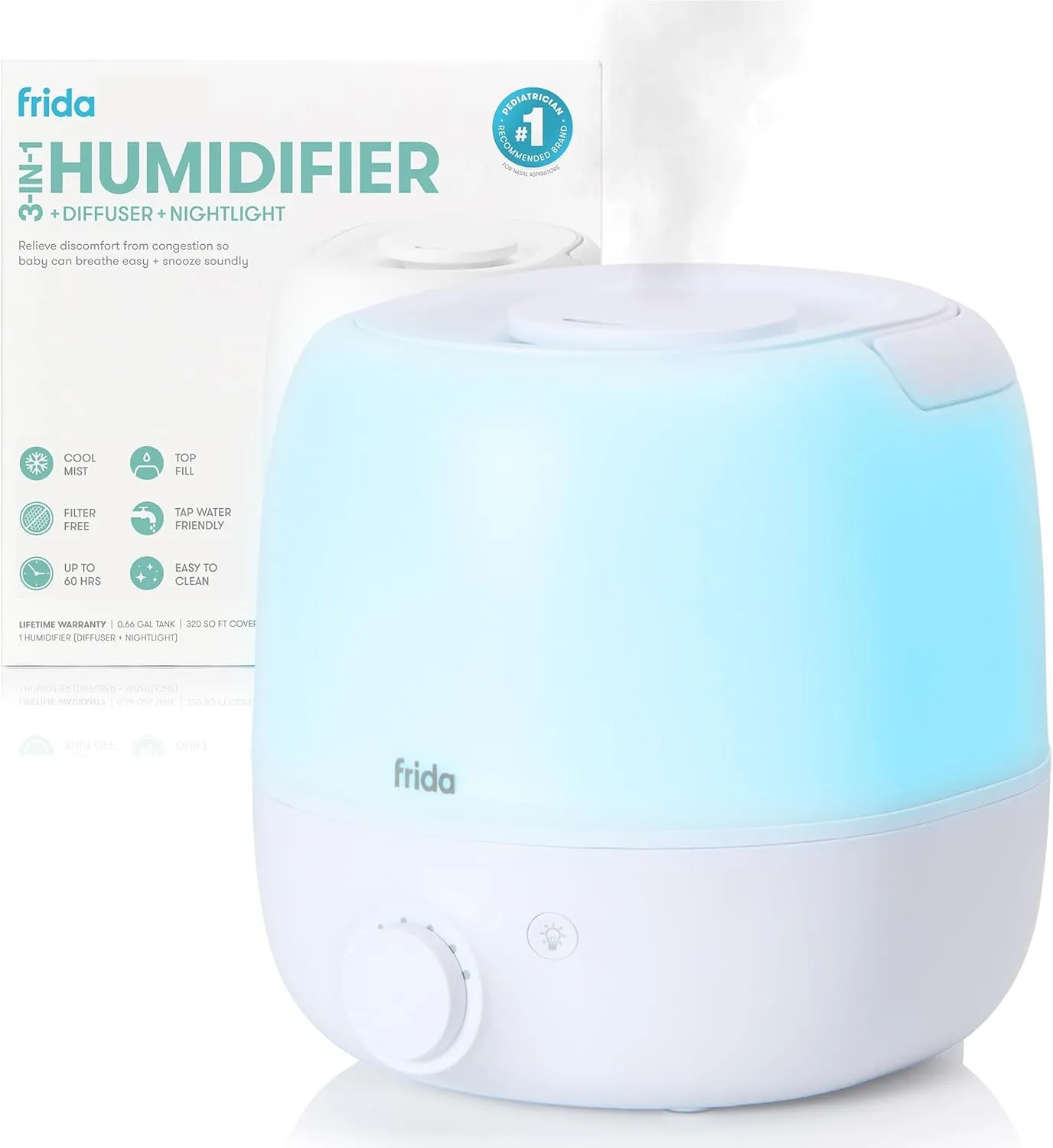 Frida Baby 3-in-1 Cool Mist Humidifier