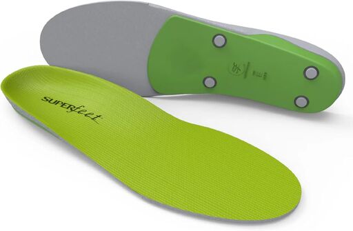 Superfeet All-Purpose Support High Arch Insoles (Green)