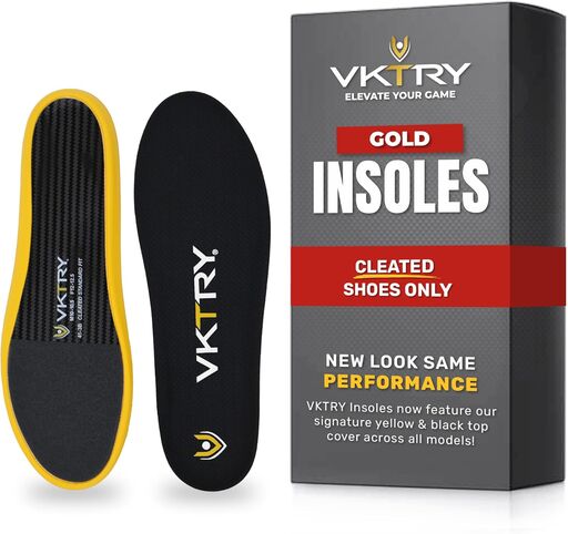 VKTRY Gold Carbon Fiber Performance Insoles