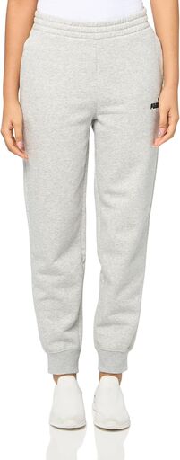 Puma Womens Essentials Logo Fleece Sweatpants