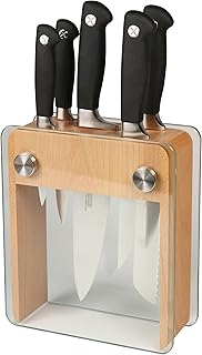 Mercer Culinary Genesis 6-Piece Knife Block Set