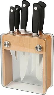 Mercer Culinary Genesis 6-Piece Knife Block Set