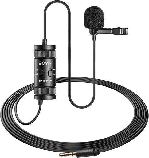 BOYA BY-M1 Pro II Lavalier Microphone