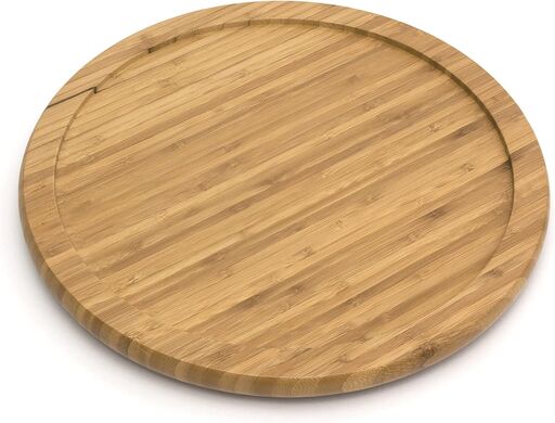 Lipper International Bamboo Wood 10" Kitchen Turntable