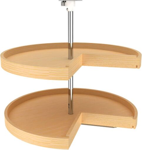 Rev-A-Shelf 28" Pie-Cut Lazy Susan Organizer