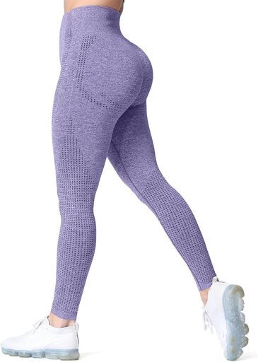 Aoxjox Women's High Waist Seamless Leggings