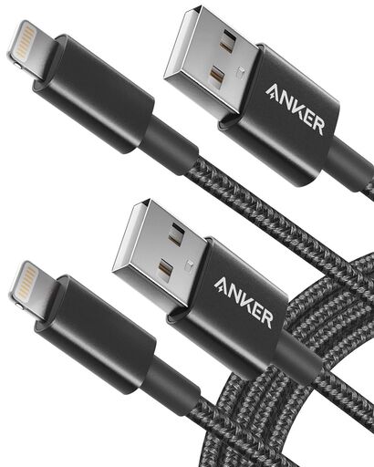 Anker 6 ft Premium Double-Braided Nylon Lightning Cable