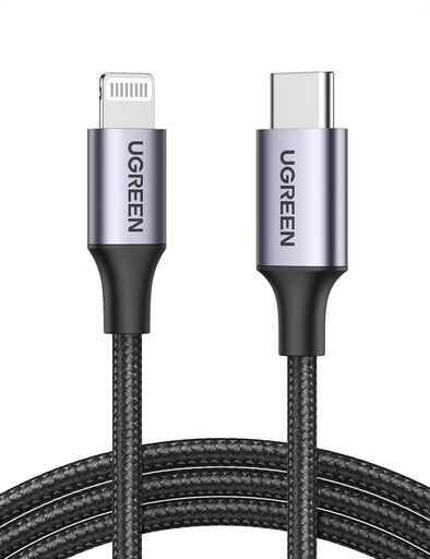 UGREEN USB-C to Lightning Cable 3FT