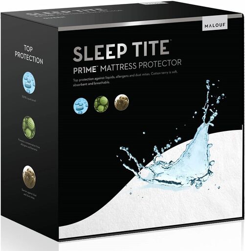 SLEEP TITE Hypoallergenic Waterproof Mattress Protector