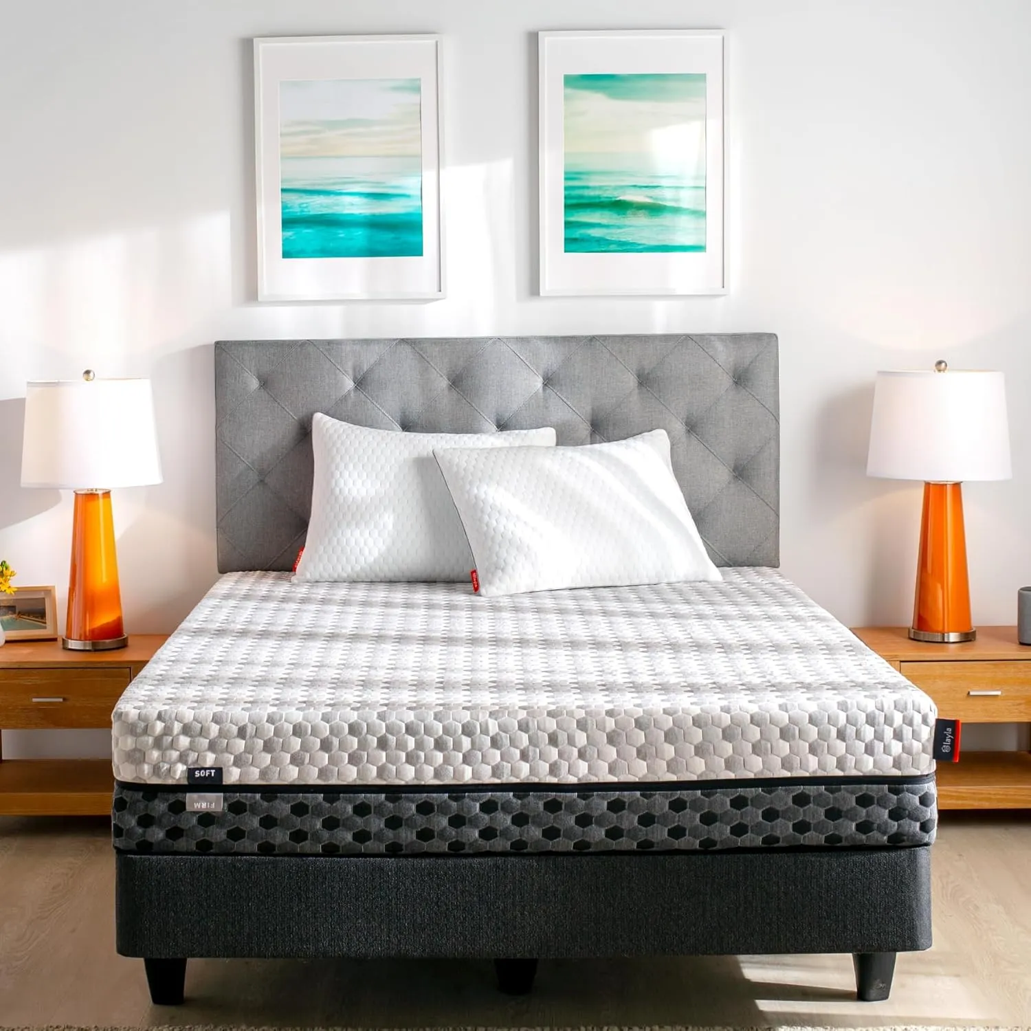 Layla 10" Copper Infused Memory Foam Mattress - Queen