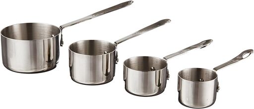 New Star Foodservice 18/8 Stainless Steel Measuring Cups