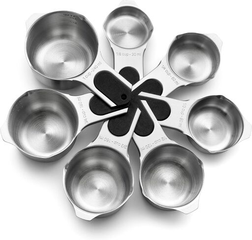 Spring Chef Magnetic Stainless Steel Measuring Cups