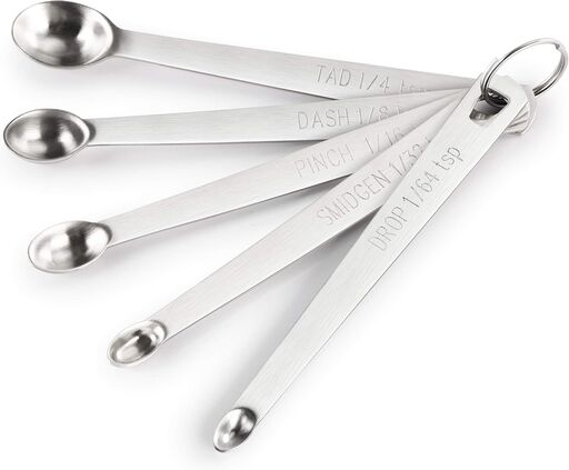 New Star Foodservice Measuring Spoons Set, Mini