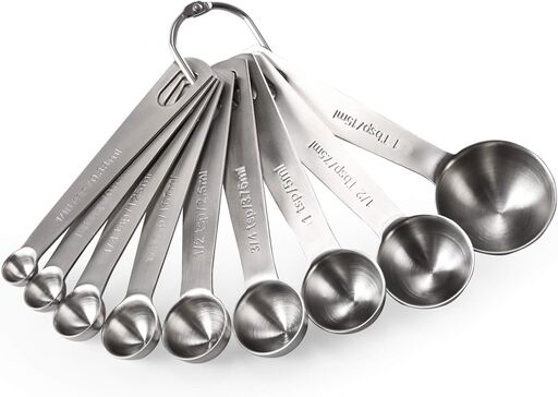 U-Taste 18/8 Stainless Steel Measuring Spoons Set of 9