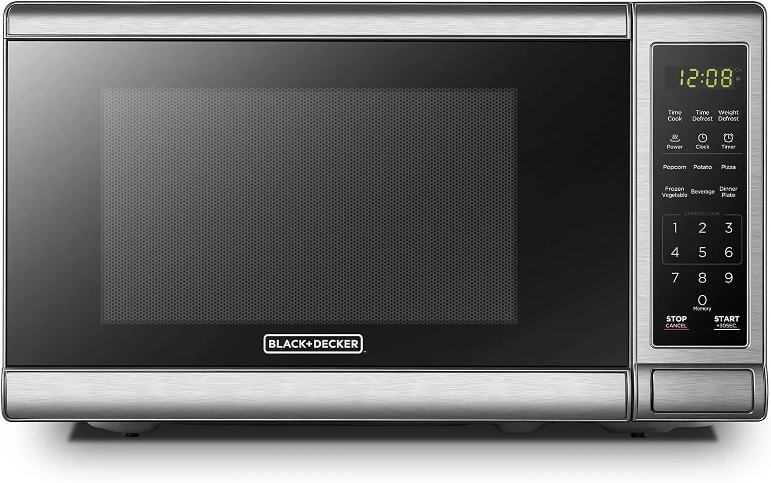 BLACK+DECKER EM720CB7 Digital Microwave Oven