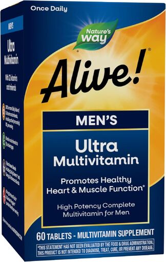 Nature's Way Alive! Men's Daily Ultra Multivitamin