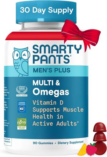 SmartyPants Men's Multivitamin Gummies