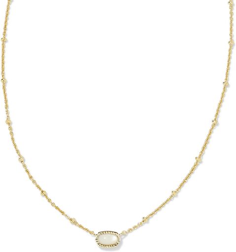 Kendra Scott Mini Elisa 14k Gold-Plated Satellite Pendant Necklace