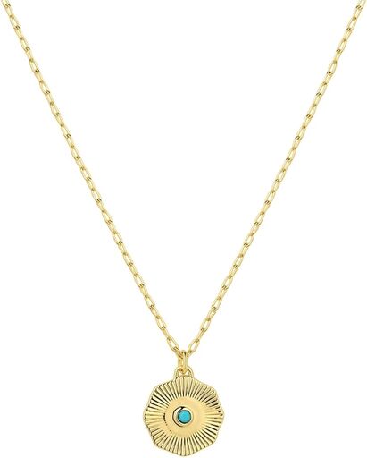 gorjana Birthstone Coin Necklace