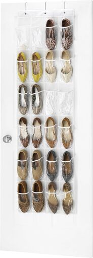 Whitmor 24 Pocket Over-the-Door Shoe Organizer