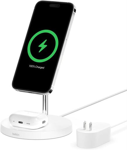 Belkin MagSafe 2-in-1 Wireless Charging Stand
