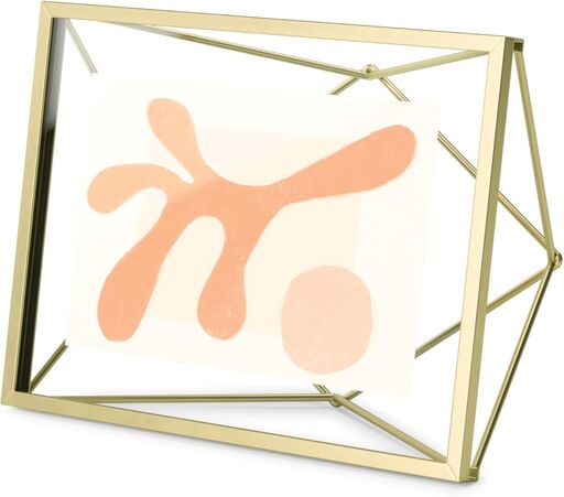 Umbra Prisma Picture Frame 4x6 Brass