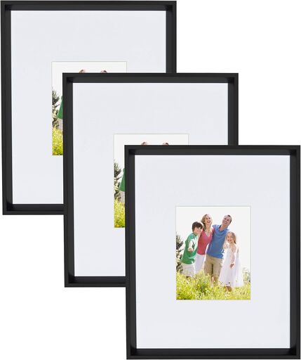 Kate and Laurel Calter Modern Wall Picture Frame Set