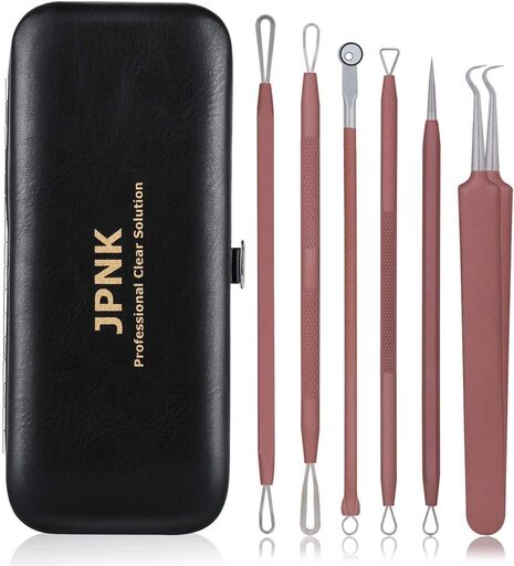 JPNK Blackhead Remover Tool Comedone Extractor Kit