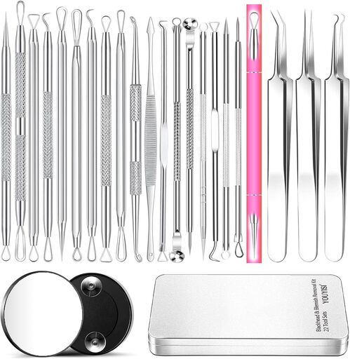 YOUYISI 22-Piece Pimple Popper Tool Kit