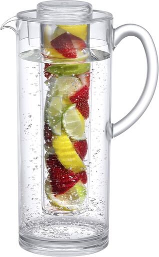 Prodyne Trim Fruit Infusion Pitcher, 60 oz