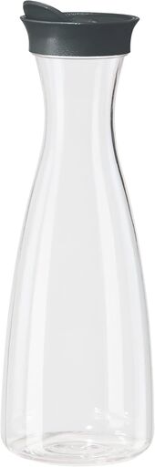 OGGI Clear Carafe with Flip Open Lid