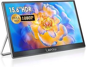 Lepow Portable Monitor 15.6 Inch C2 Series FHD
