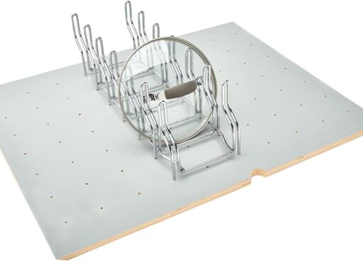 Rev-A-Shelf 5DLD-1-CR Pot Lid Organizer