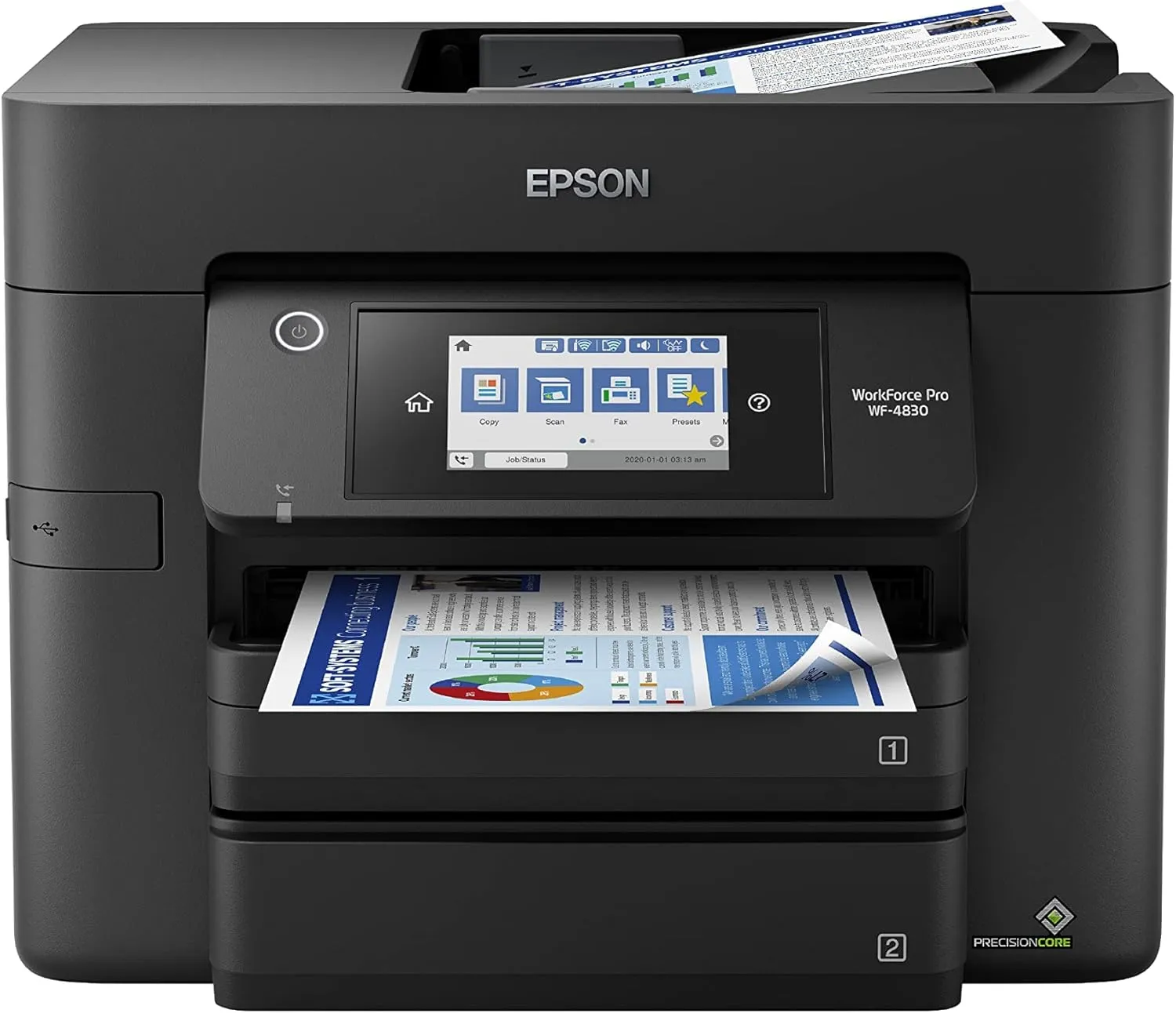 Epson Workforce Pro WF-4830 Wireless All-in-One Printer