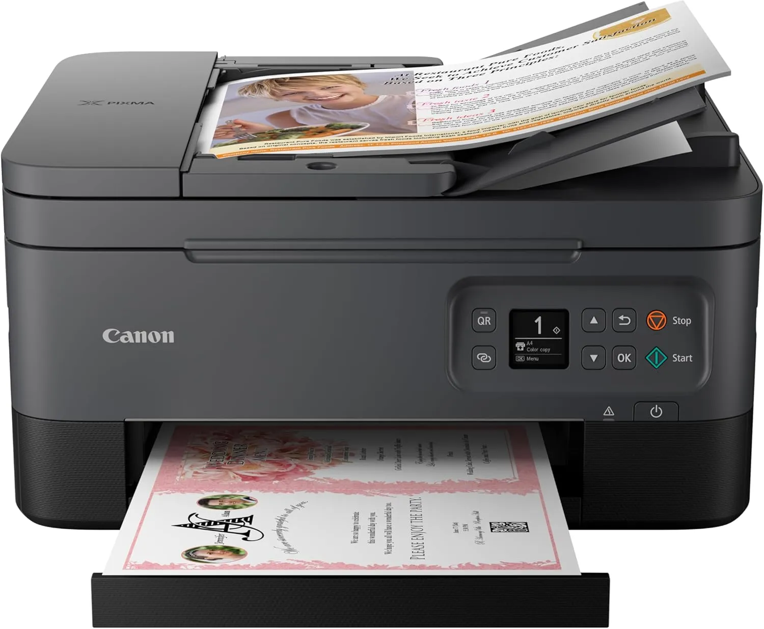 Canon PIXMA TR7020a All-in-One Wireless Inkjet Printer