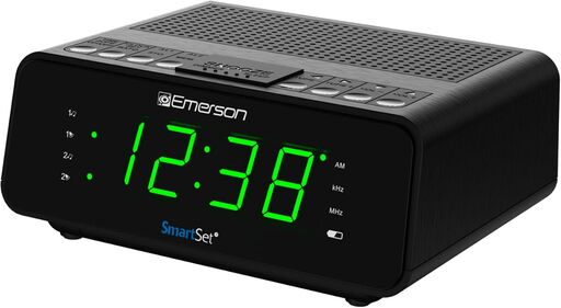 Emerson SmartSet Dual Alarm Clock Radio CKS1900