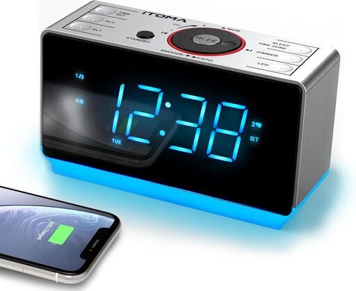 iTOMA Alarm Clock Radio CKS708