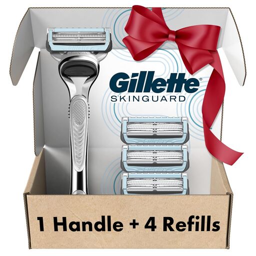 Gillette SkinGuard Razor with 4 Refills