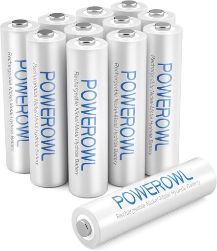 POWEROWL AAA Rechargeable Batteries 1000mAh