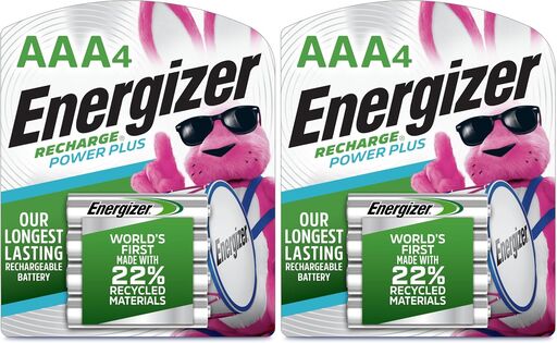 Energizer Rechargeable AAA Batteries