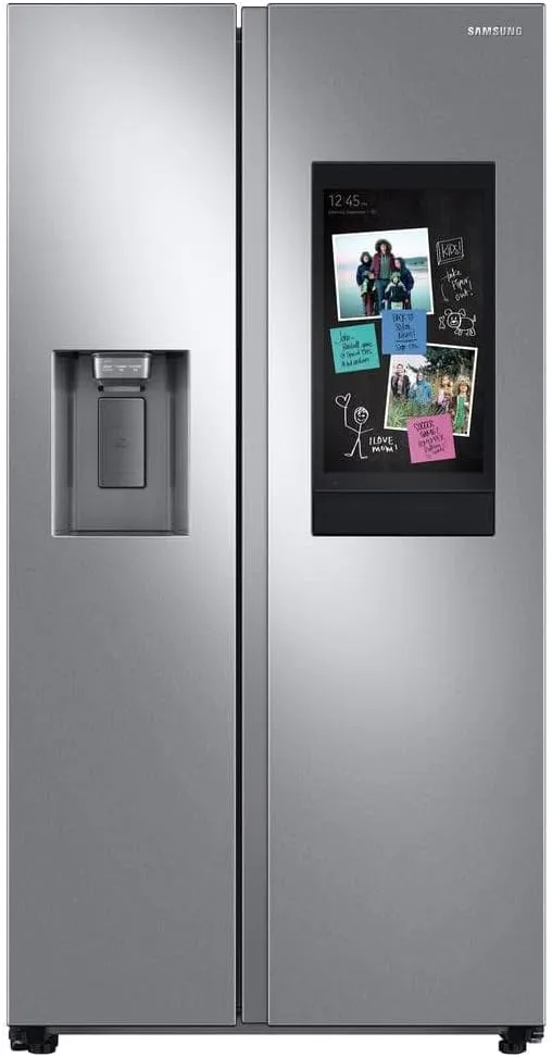 Samsung RS27T5561SR Side-by-Side Refrigerator with Family Hub