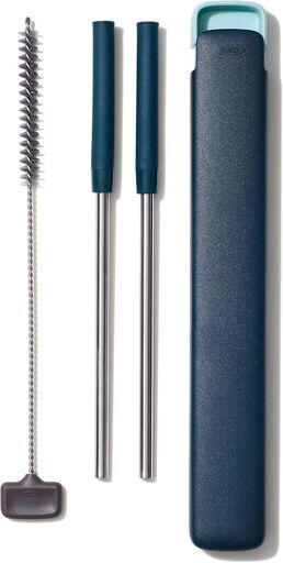 OXO Good Grips Reusable Extendable Straw Set