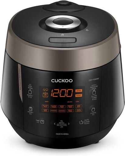 CUCKOO High Pressure Rice Cooker 6-Cup