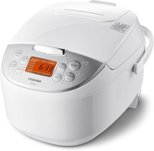Toshiba 6 Cup Rice Cooker with Fuzzy Logic
