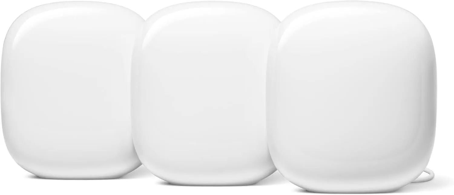 Google Nest WiFi Pro 6E (3-Pack)