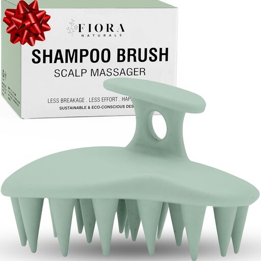 Fiora Naturals Scalp Massager Shampoo Brush