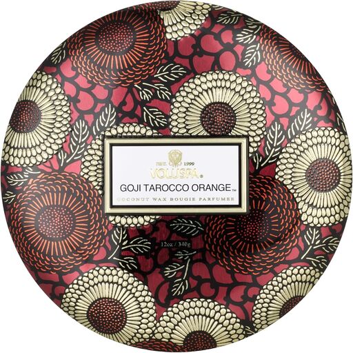 Voluspa 3 Wick Goji Tarocco Orange Candle