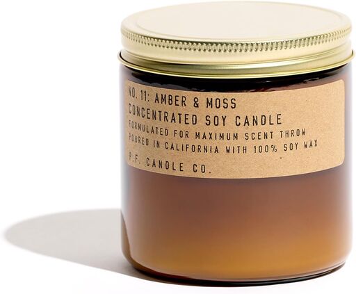 P.F. Candle Co. Amber & Moss Large Soy Wax Candle